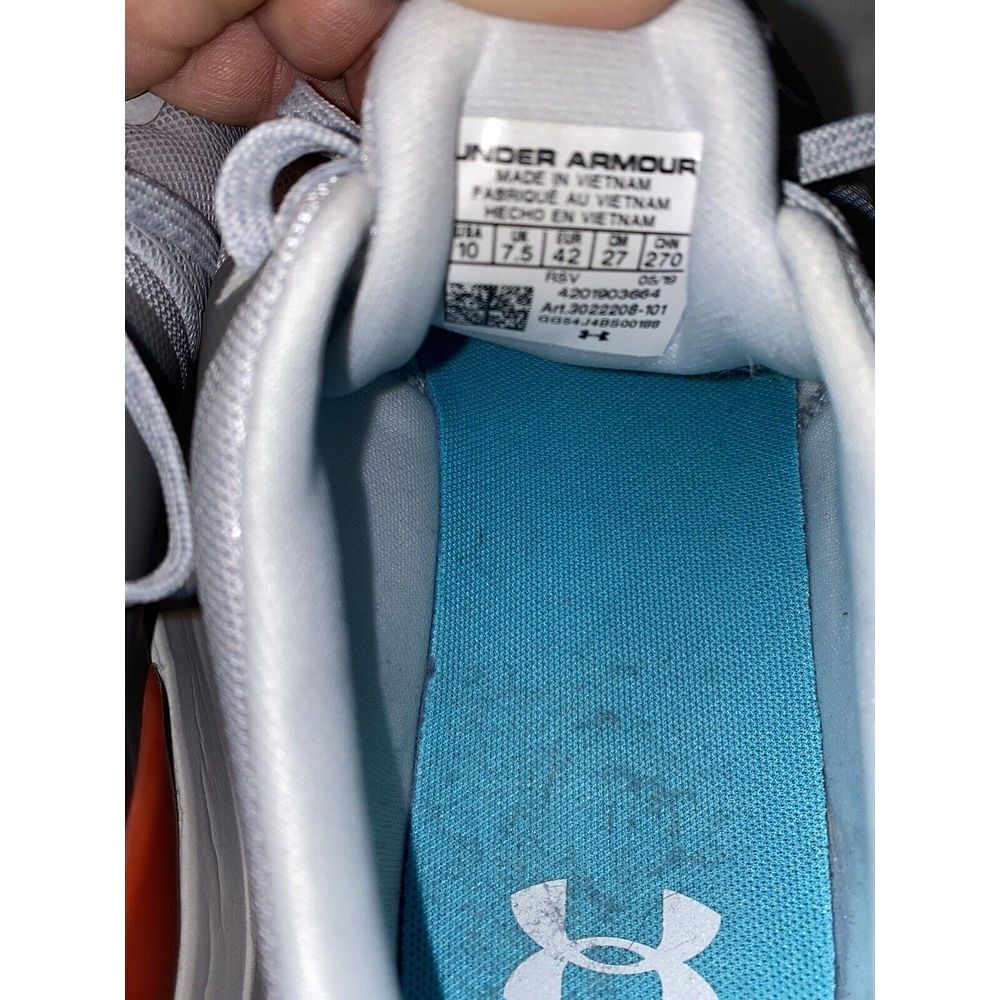 Women's UNDER ARMOUR 'Hovr Rise'‎ Sz 10 US Runners Shoes Grey - Picture 7 of 7